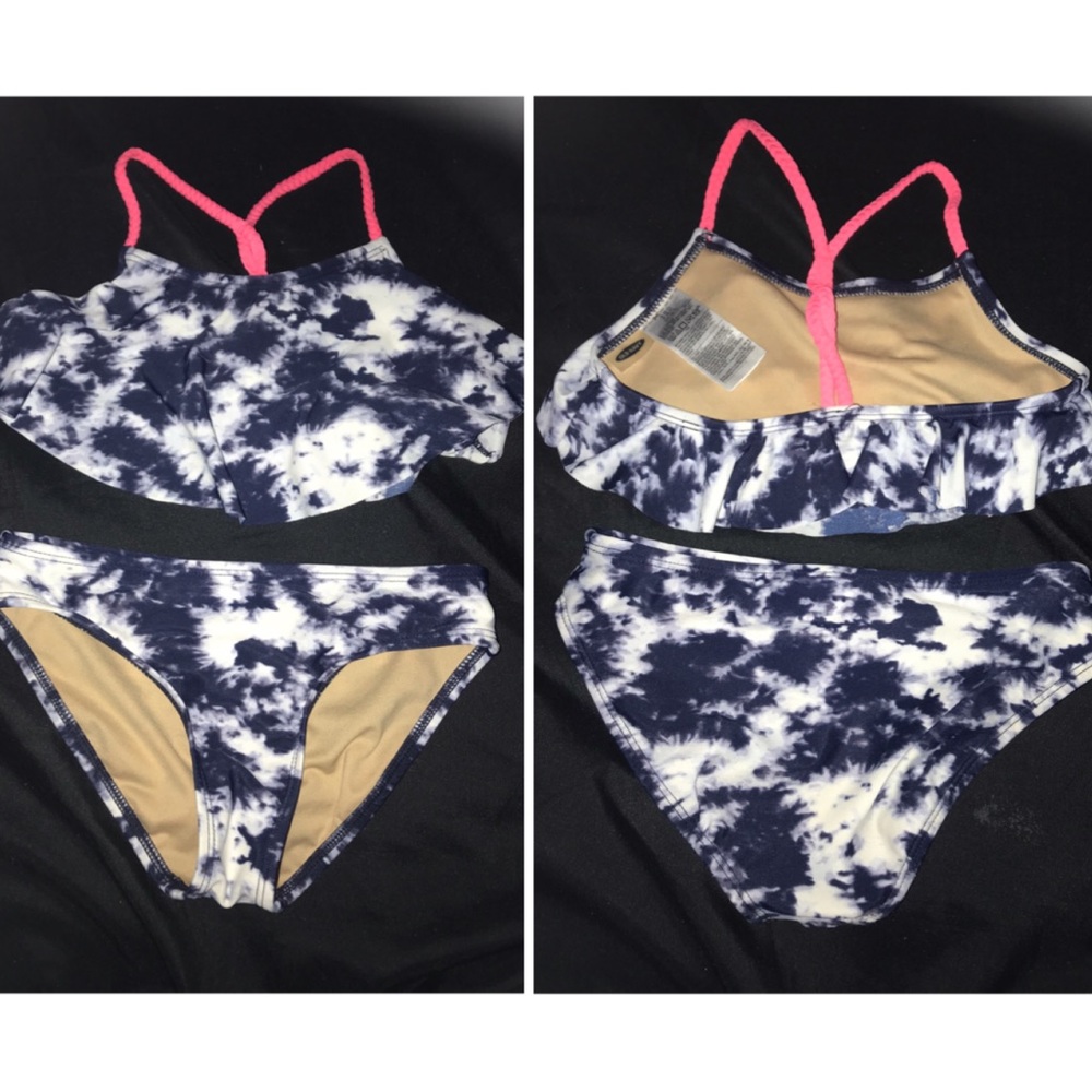 Worn once* kids tie dye bathing suit